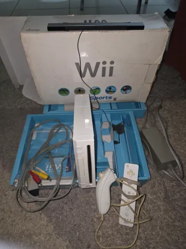 Nintendo Wii na caixa