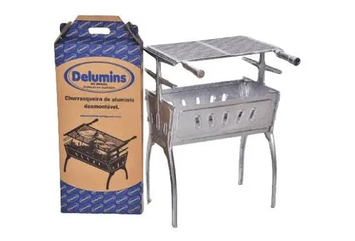 Churrasqueira camping delumins