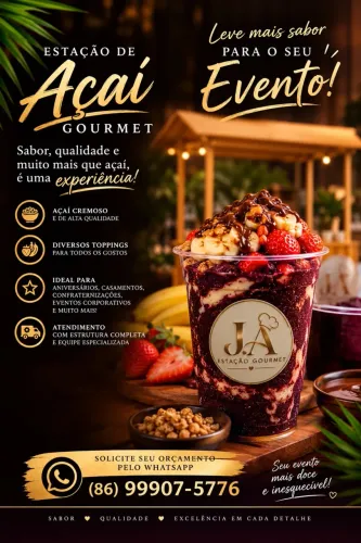 Estação de açaí