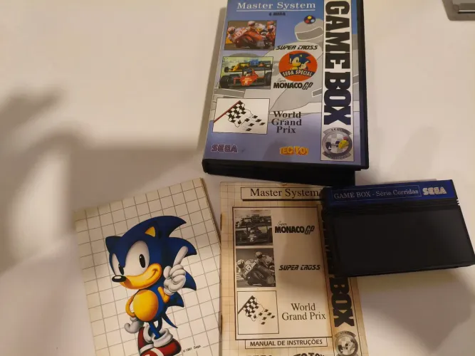 Jogo Game Box Série Corridas para Master System