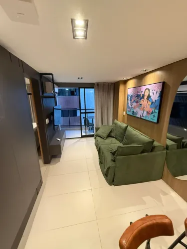 Apartamento mobiliado para locação em Cabo Branco a poucos metros do Mar