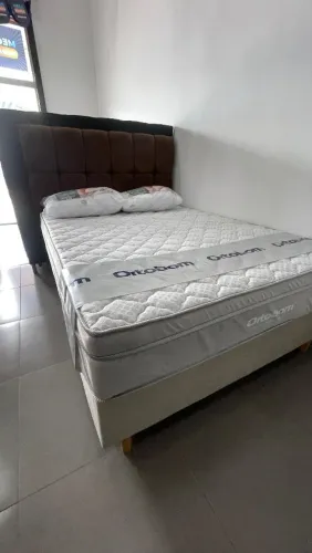 Cama casal ORTOBOM linha Premium