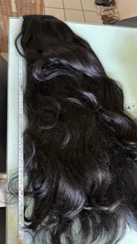 Cabelo humano três telas bem cheias