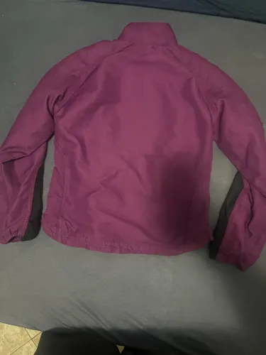 Jaqueta mizuno roxa tamanho P feminino original em bom estado