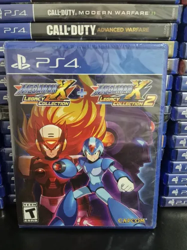 Mega Man X Legacy Collection 1+2 (Lacrado) Jogo ps4
