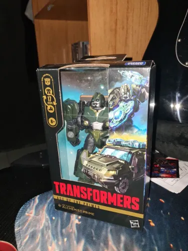 Transformers Age of the Primes Figura de Classe Deluxe The Thirteen Alchemist Prime
