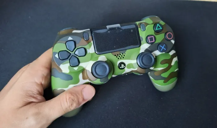 ÚLTIMO PRA ACABAR! Controle Gamer Wireless PS4 CAMUFLADO - Funciona PC, Celular e Console!