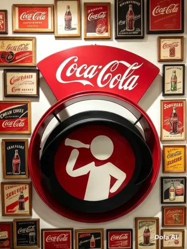 Letreiro coca cola