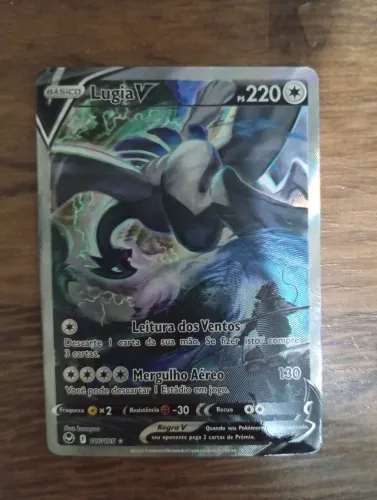 CARTA POKÉMON LUGIA V