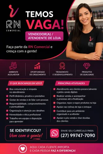 Vendedor(a) - Atendente de Loja