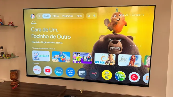 Tv smart 55 polegadas Google Tv 4k