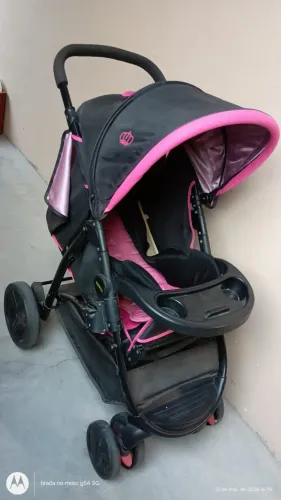 CARRINHO DE BEBÊ COM CADEIRINHA PARA AUTO