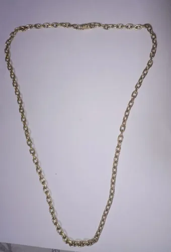 Cordão lindo de moeda antiga