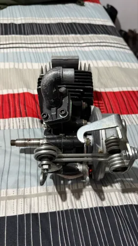 Motor 75cc Para Mobilete / Bike Motorizada + Carburador + Bobina