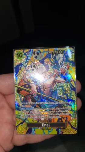 Carta One Piece TCG Enel EB02-052 SR Alt Art Inglês NM