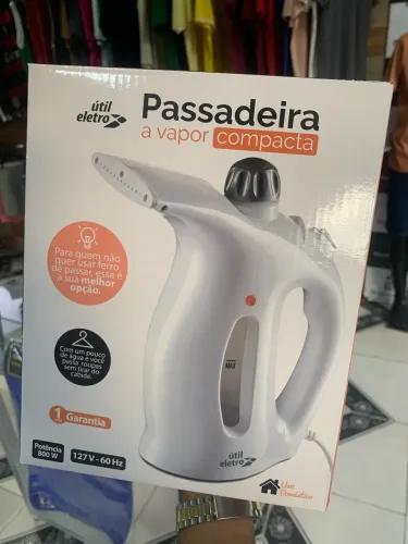 Passadeira de roupa a vapor nova sem uso comprei porém não serviu