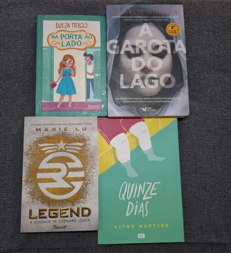 desapego de livros - romance, suspense