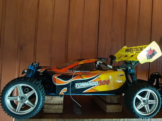 Automodelo combustão revisado completo c/controle