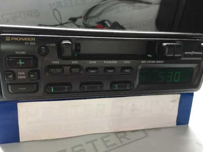 toca fita radio pioneer ke-1900 c/ bluetooth interno, bem das antigas so 999,99