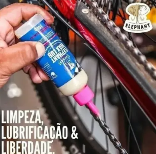 Cera Lubrificante Elephant Wax Lub 100g para Mtb e speed!
