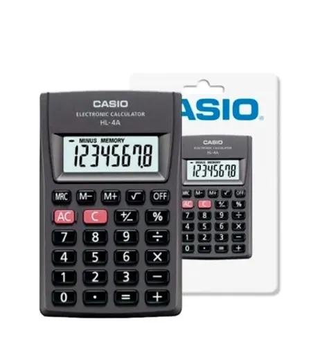Calculadora De Bolso HL-4A 8 Dígitos Casio - original
