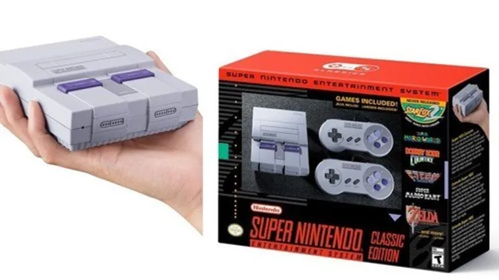 Super Nintendo 16 bits fabricado na China Classic Edition Mini com 5000 jogos