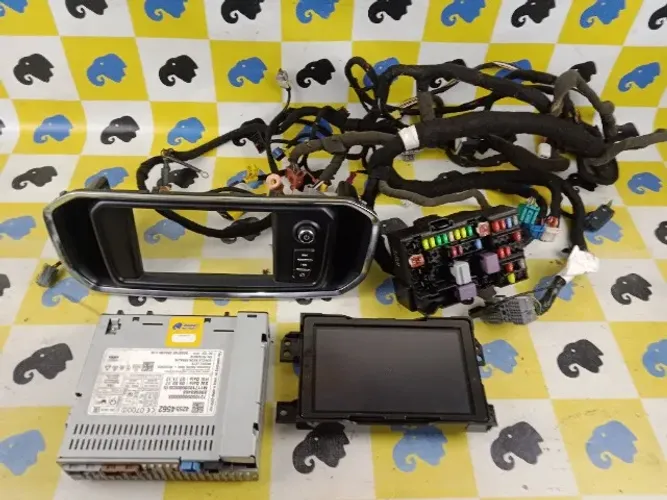 Kit Central Multimidia Chicote Rádio Spin Onix Prisma Cod 42554562 52099078 