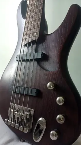 Baixo Elétrico 5 cordas Ativo Ibanez Ergodyne EDB555 + Hard Case