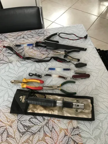 Kit de ferramentas para pesca