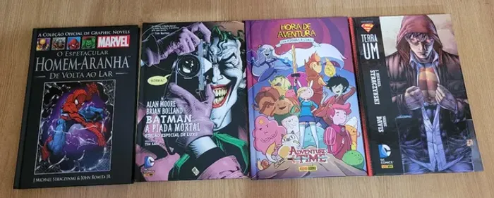 Livros Diversos de Ação e Aventura.