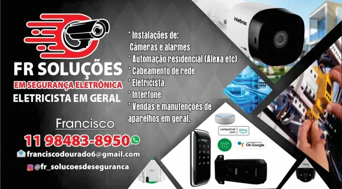 Câmeras e alarmes 