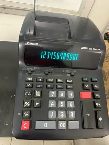 Calculadora Casio DR 120Tm
