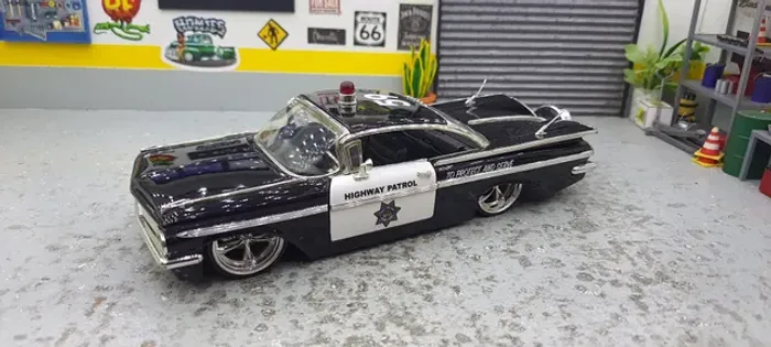 Jada toys 1/24 - Impala 1959 - Police - Miniatura 1/24