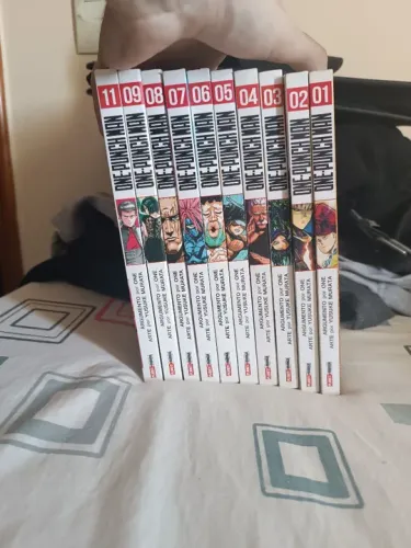 Mangás one punch man 1 ao 9 e 11