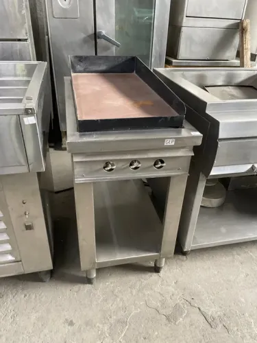 Chapa a gás para cozinha industrial