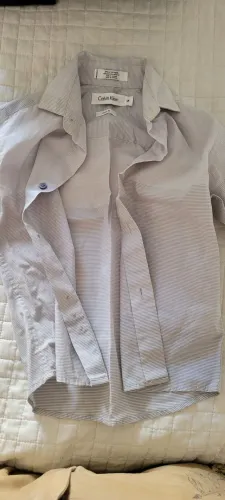 Camisa Social Calvin Klein - 5 anos