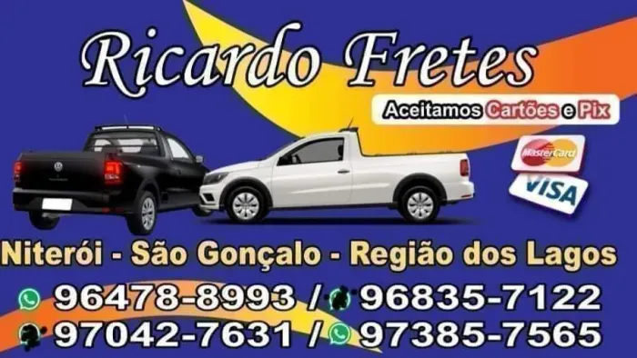 Fretes em Niterói, São Gonçalo e Região dos Lagos
