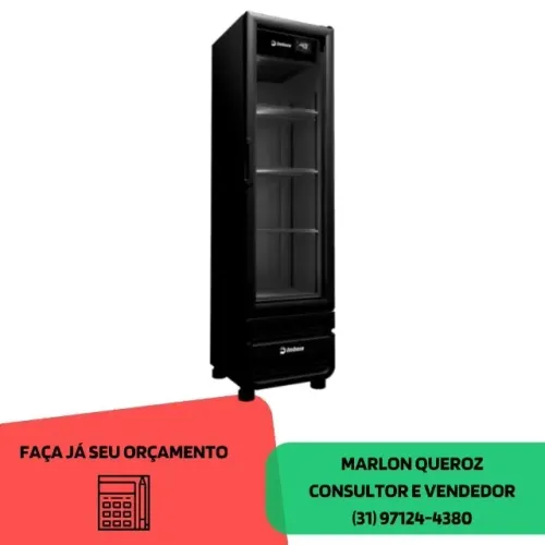 Cervejeira Imbera 290 litros Porta de Vidro