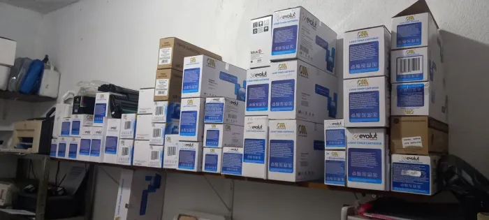Toners Vazios compatíveis nunca recarregados, vários modelos