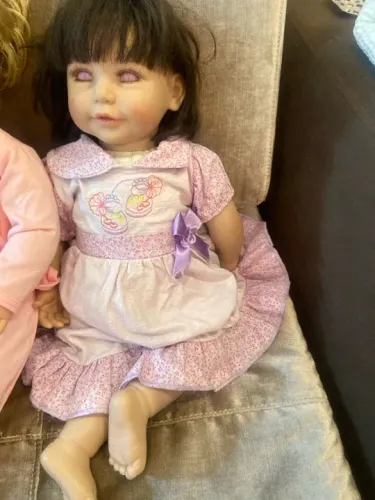 Boneca Adora Doll Olhos lilás rara