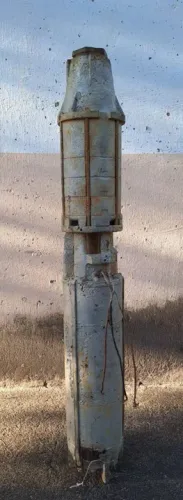 Bomba submersa de 4 cv, monofásica, 220V, em ferro fundido.Top!!