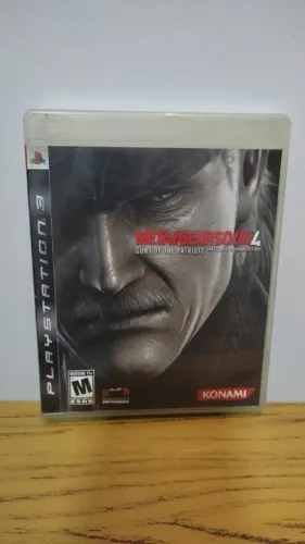 Metal Gear Solid 4 Guns Of The Patriots Ps3 Mídia Física
