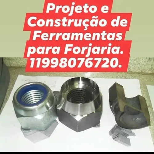 Forjaria Projeto e Construção de Ferramentas porcas .