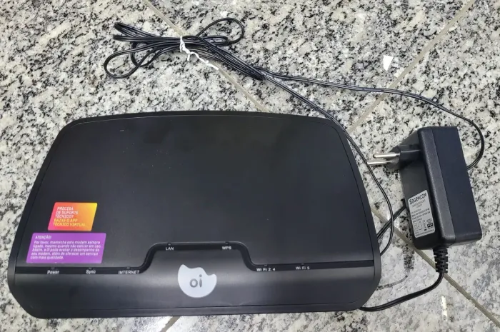 Roteador Modem DSL RJ11 Oi Sagecom 04 LAN