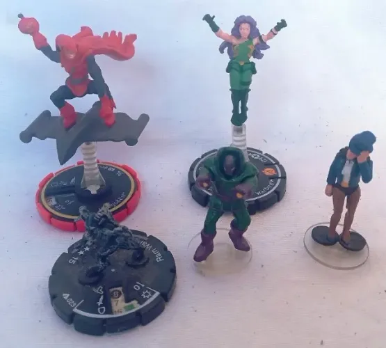 Miniatura Marvel Heroclix Lote C/5