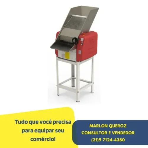 Cilindro de Massas 40CM Braesi Novo 110/220v