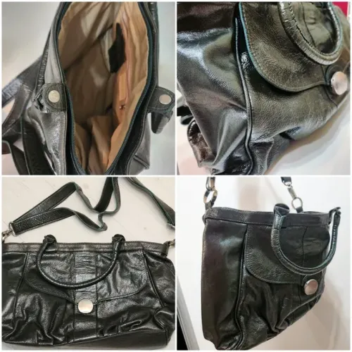 Bolsa verde  grande ótimo estado 