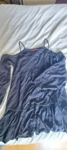 Vestido soltinho azul marinho tamanho 38