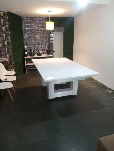 Mesa de bilhar pé em U > BILHAR E JANTAR
