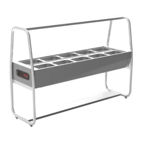 Self-Service Ibet 10 Cubas Quentes 220V - Perfeito para Buffets Grandes